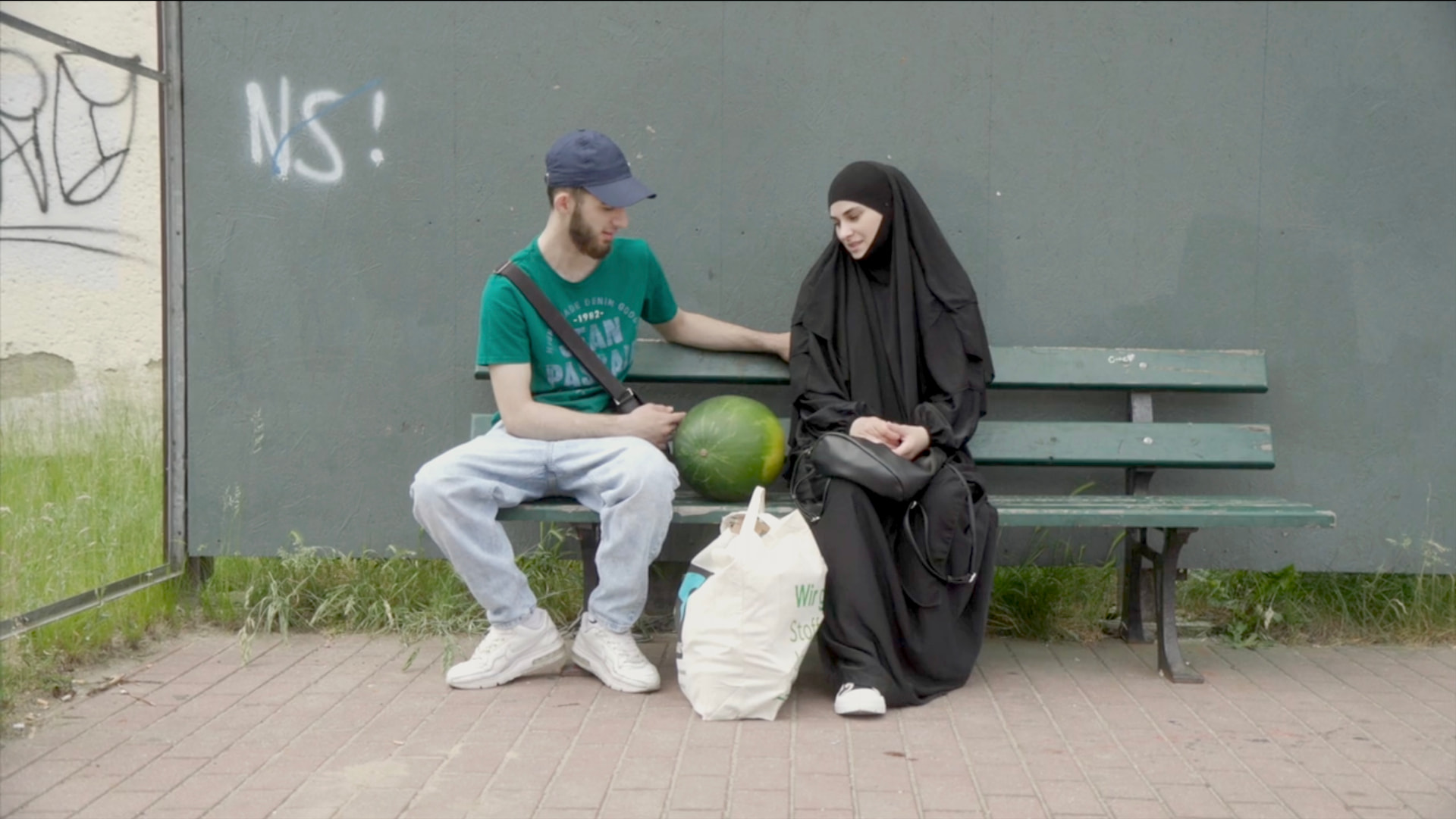 Filmbild: Asad und Luiza